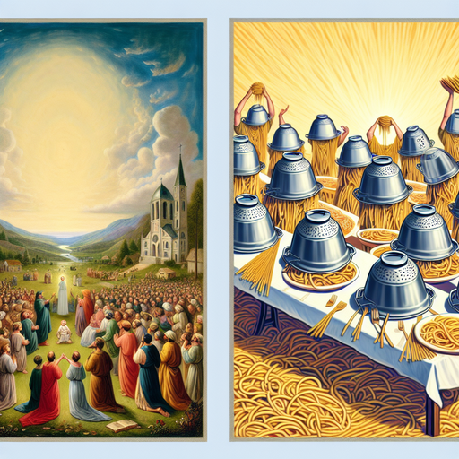 ¿Cuál es la diferencia entre creer en Dios y el «Pastafariismo»?