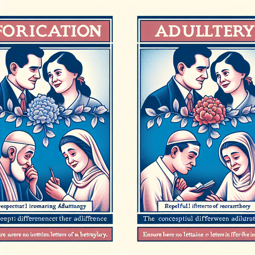 ¿Cuál es la diferencia entre fornicación y adulterio?