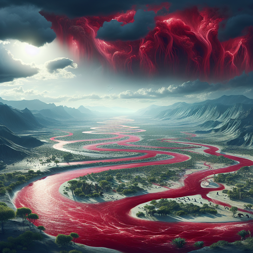 ¿Las noticias sobre ríos que se vuelven rojos tienen algo que ver con el fin de los tiempos?